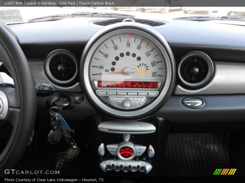 Chili Red / Punch Carbon Black 2007 Mini Cooper S Hardtop