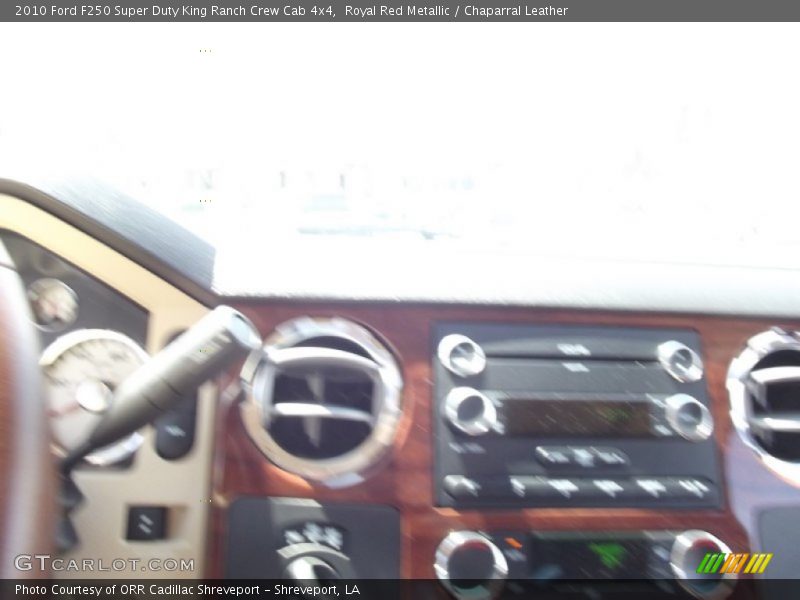 Royal Red Metallic / Chaparral Leather 2010 Ford F250 Super Duty King Ranch Crew Cab 4x4