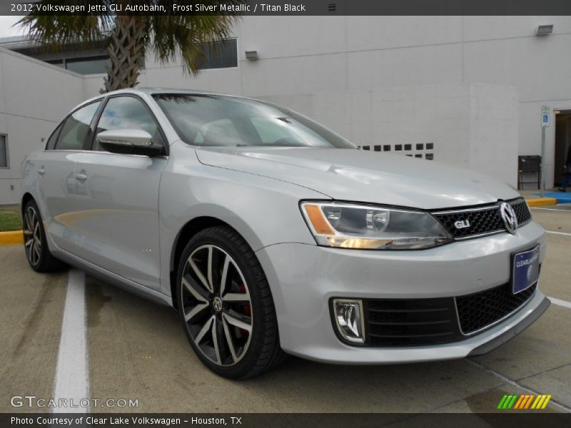 Frost Silver Metallic / Titan Black 2012 Volkswagen Jetta GLI Autobahn