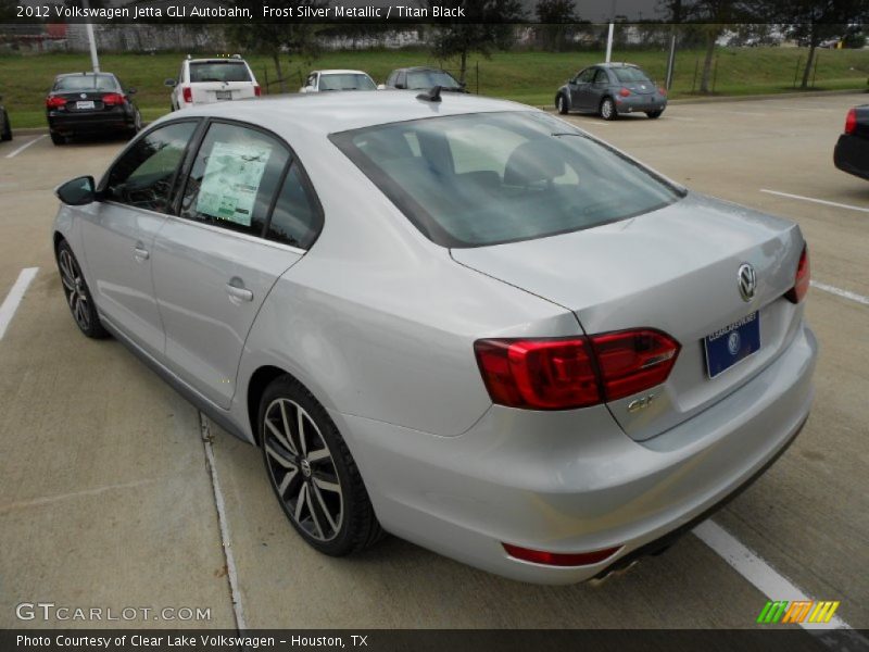 Frost Silver Metallic / Titan Black 2012 Volkswagen Jetta GLI Autobahn