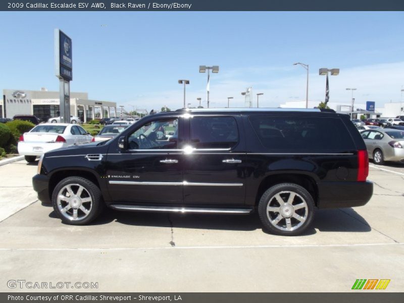  2009 Escalade ESV AWD Black Raven