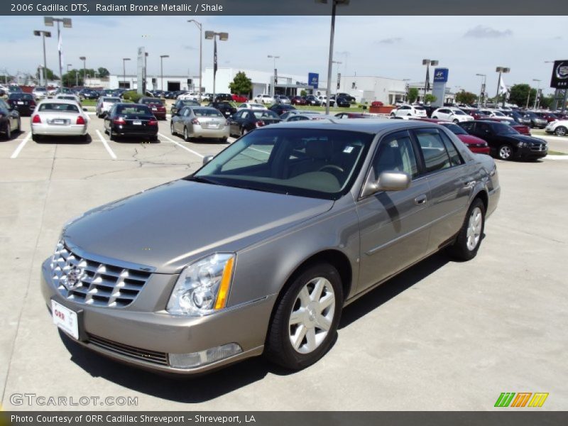 Radiant Bronze Metallic / Shale 2006 Cadillac DTS