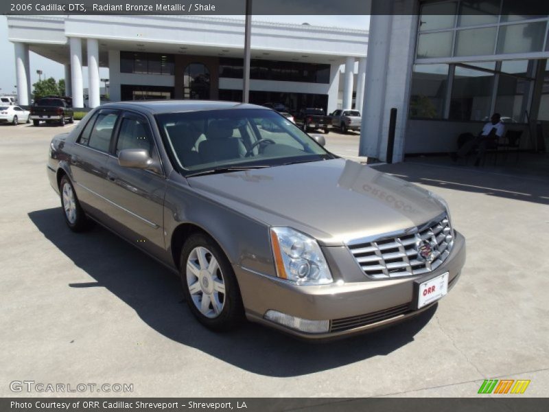 Radiant Bronze Metallic / Shale 2006 Cadillac DTS