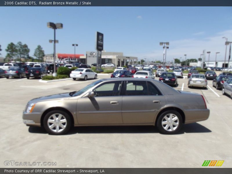 Radiant Bronze Metallic / Shale 2006 Cadillac DTS