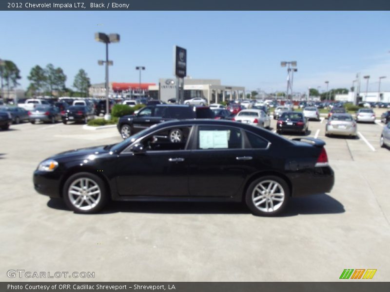 Black / Ebony 2012 Chevrolet Impala LTZ