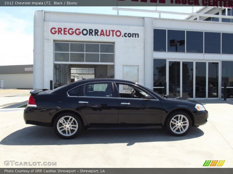 Black / Ebony 2012 Chevrolet Impala LTZ