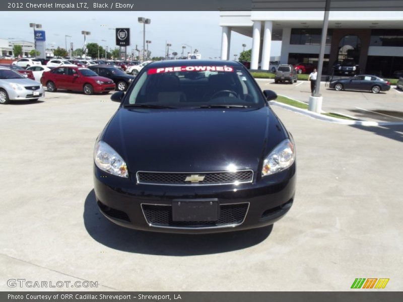 Black / Ebony 2012 Chevrolet Impala LTZ