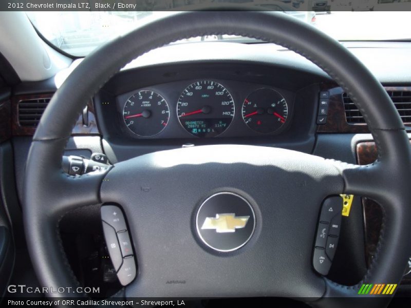 Black / Ebony 2012 Chevrolet Impala LTZ