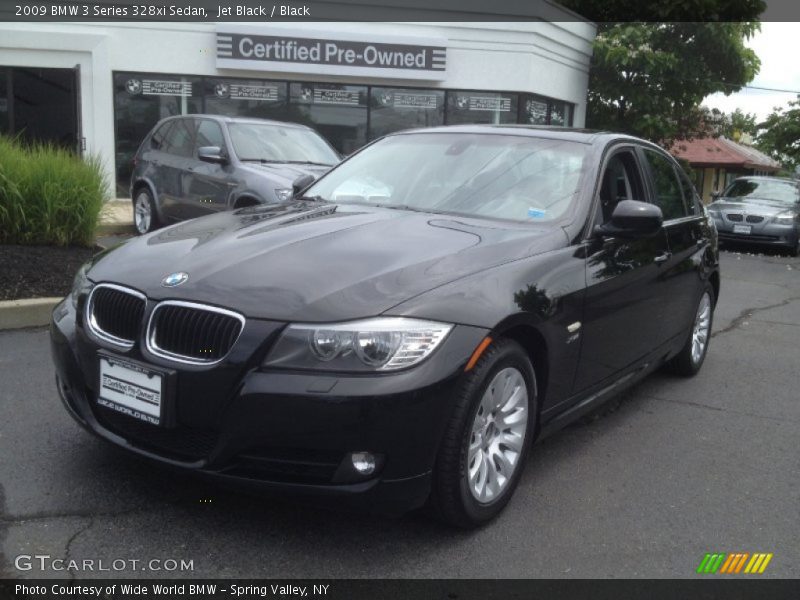 Jet Black / Black 2009 BMW 3 Series 328xi Sedan