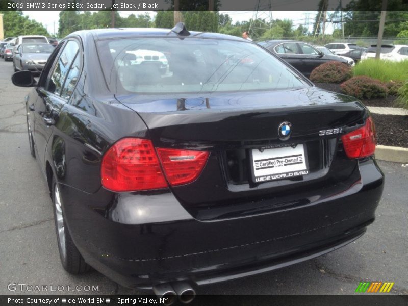 Jet Black / Black 2009 BMW 3 Series 328xi Sedan
