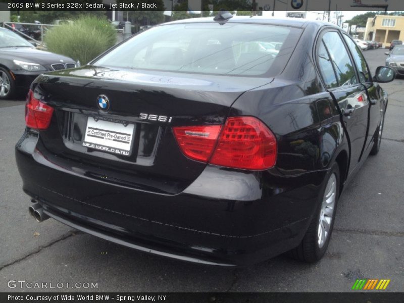 Jet Black / Black 2009 BMW 3 Series 328xi Sedan