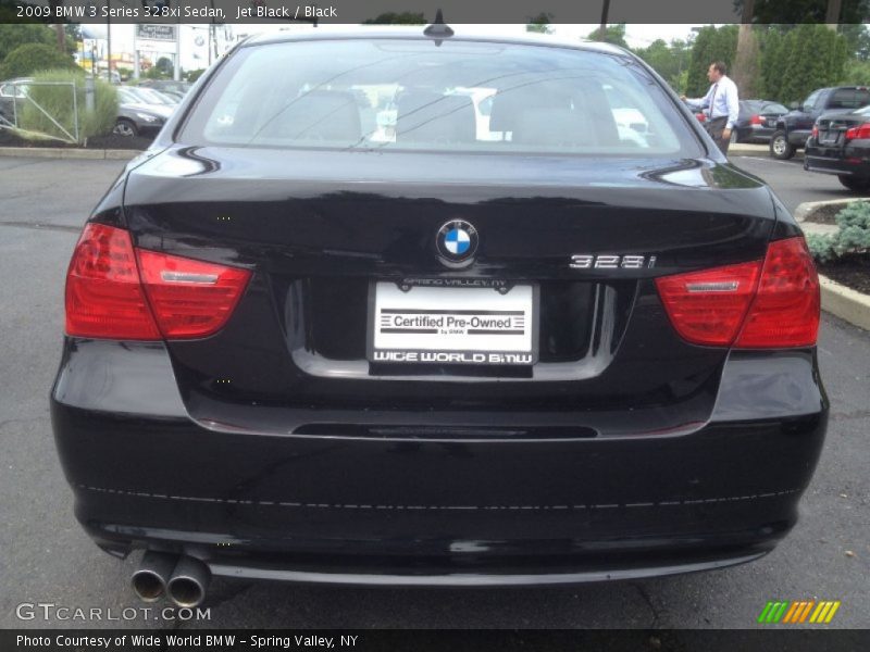Jet Black / Black 2009 BMW 3 Series 328xi Sedan