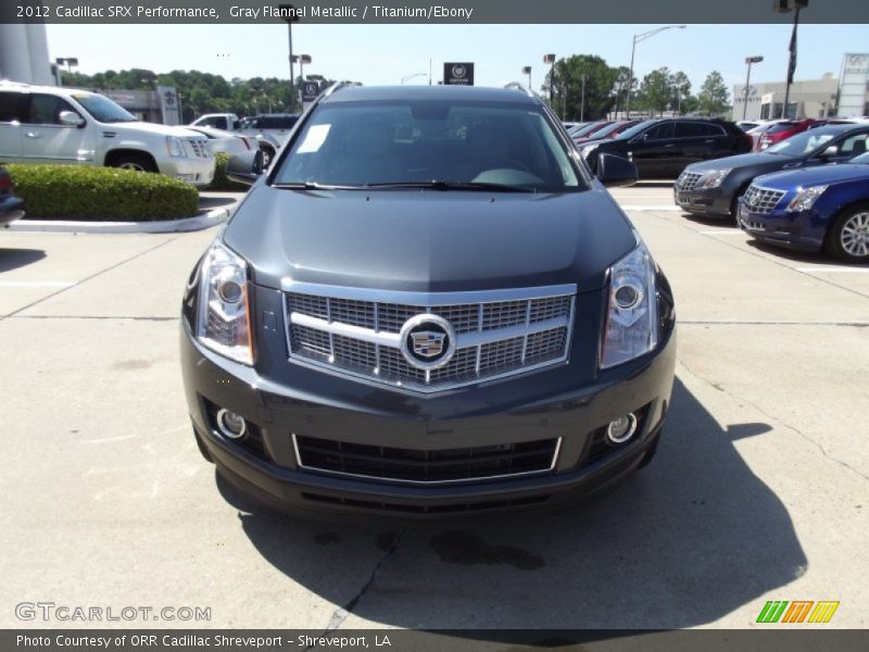 Gray Flannel Metallic / Titanium/Ebony 2012 Cadillac SRX Performance