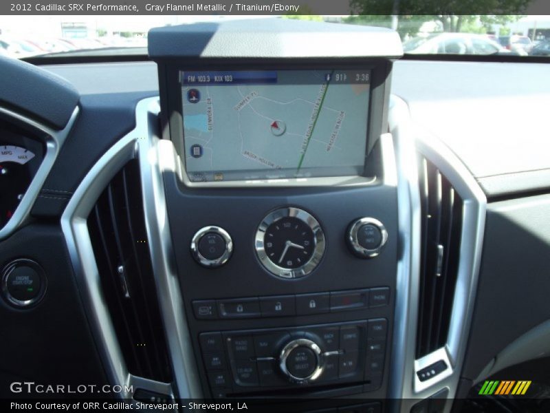 Gray Flannel Metallic / Titanium/Ebony 2012 Cadillac SRX Performance