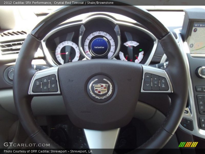 Crystal Red Tintcoat / Shale/Brownstone 2012 Cadillac SRX Performance