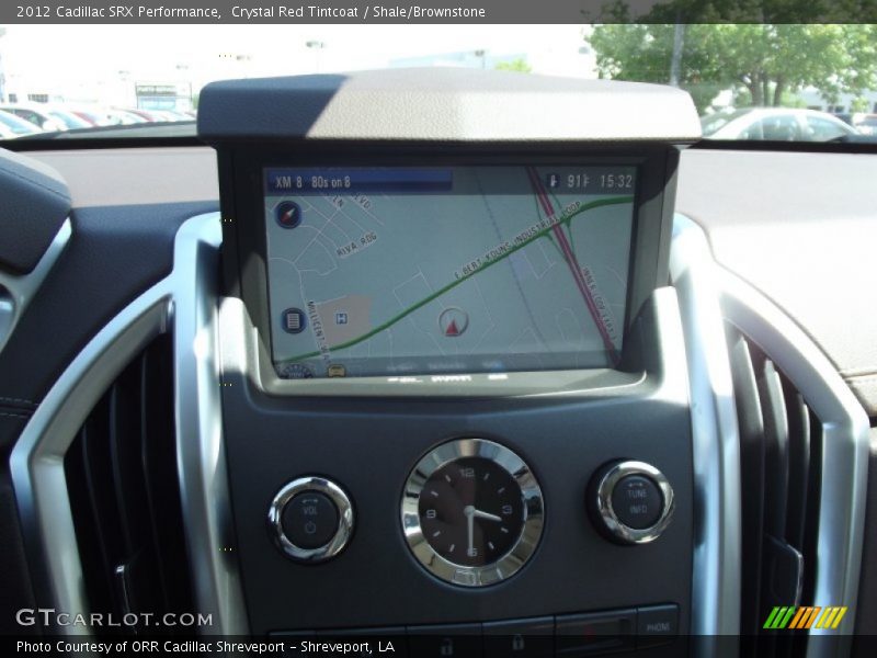 Crystal Red Tintcoat / Shale/Brownstone 2012 Cadillac SRX Performance
