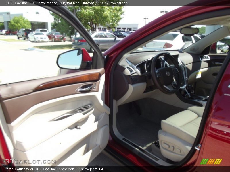 Crystal Red Tintcoat / Shale/Brownstone 2012 Cadillac SRX Performance
