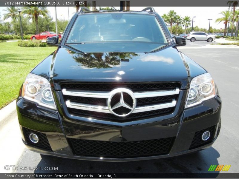 Black / Black 2012 Mercedes-Benz GLK 350