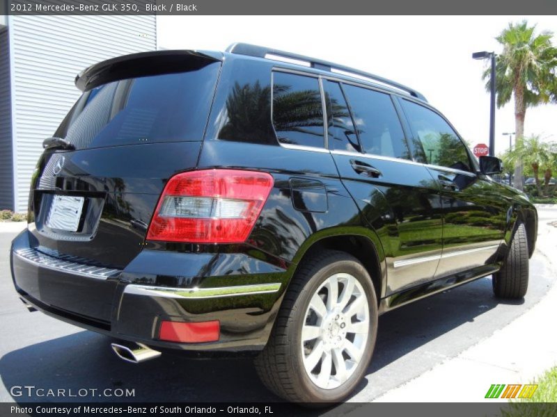Black / Black 2012 Mercedes-Benz GLK 350