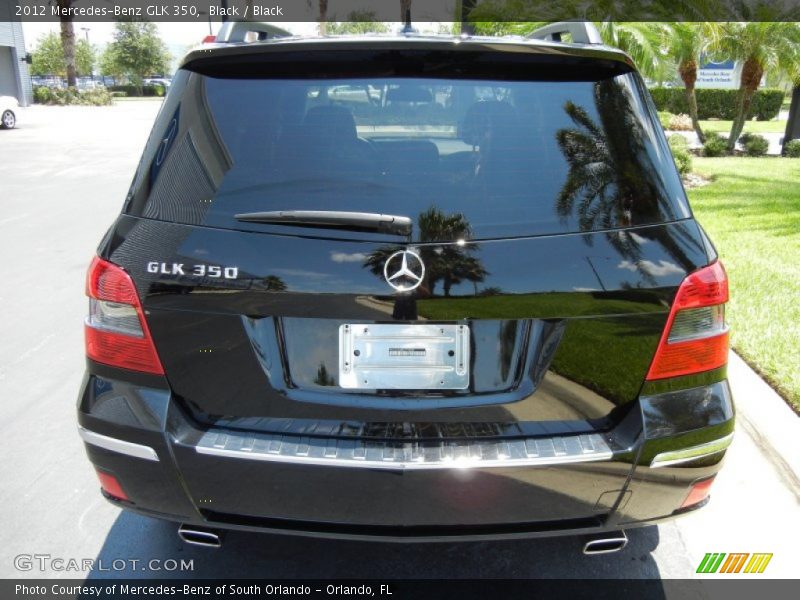 Black / Black 2012 Mercedes-Benz GLK 350