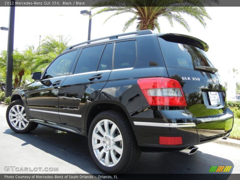 Black / Black 2012 Mercedes-Benz GLK 350