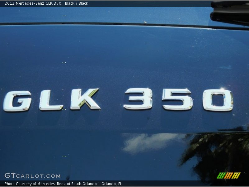 Black / Black 2012 Mercedes-Benz GLK 350