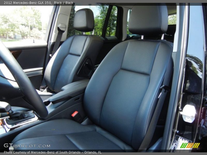 Black / Black 2012 Mercedes-Benz GLK 350