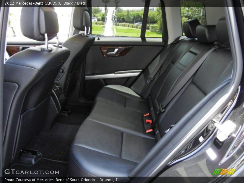 Black / Black 2012 Mercedes-Benz GLK 350