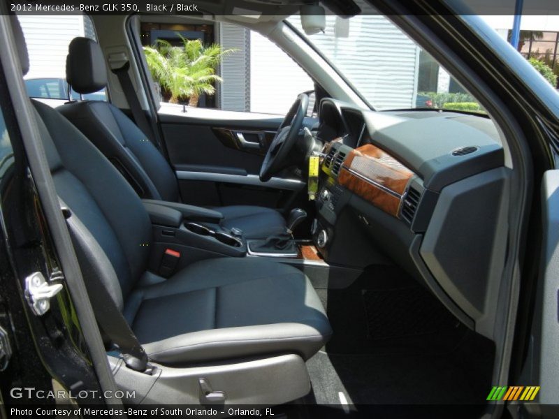 Black / Black 2012 Mercedes-Benz GLK 350