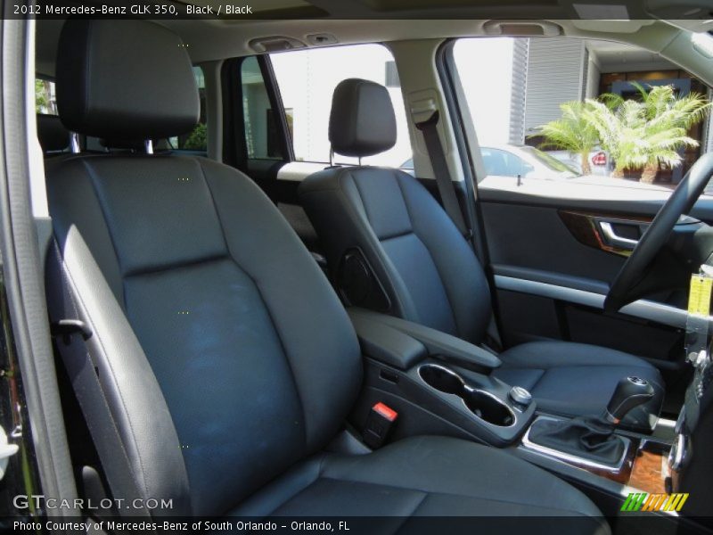 Black / Black 2012 Mercedes-Benz GLK 350
