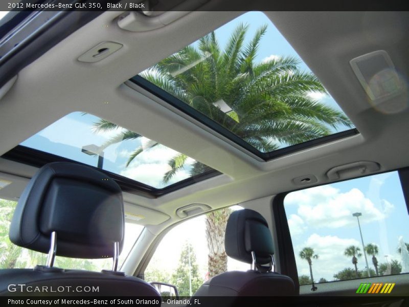 Black / Black 2012 Mercedes-Benz GLK 350