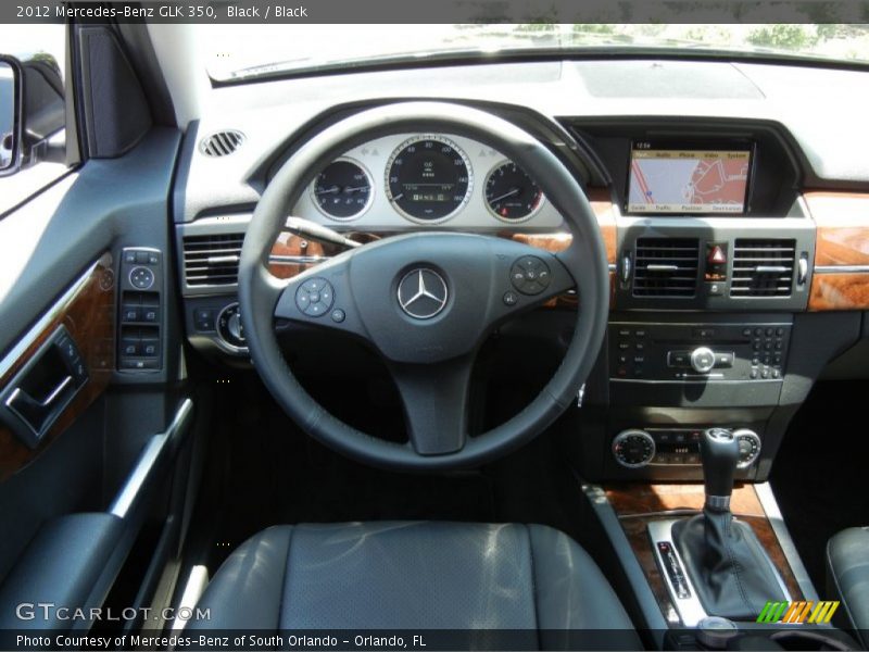 Black / Black 2012 Mercedes-Benz GLK 350
