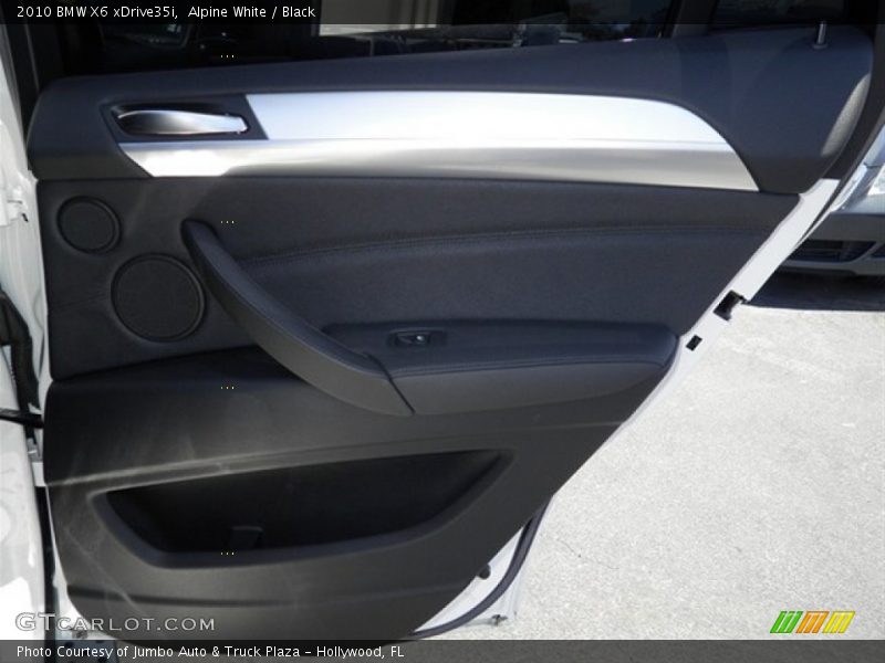 Alpine White / Black 2010 BMW X6 xDrive35i