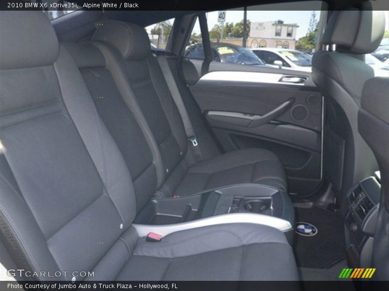 Alpine White / Black 2010 BMW X6 xDrive35i