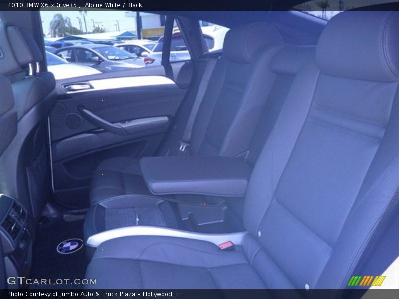 Alpine White / Black 2010 BMW X6 xDrive35i