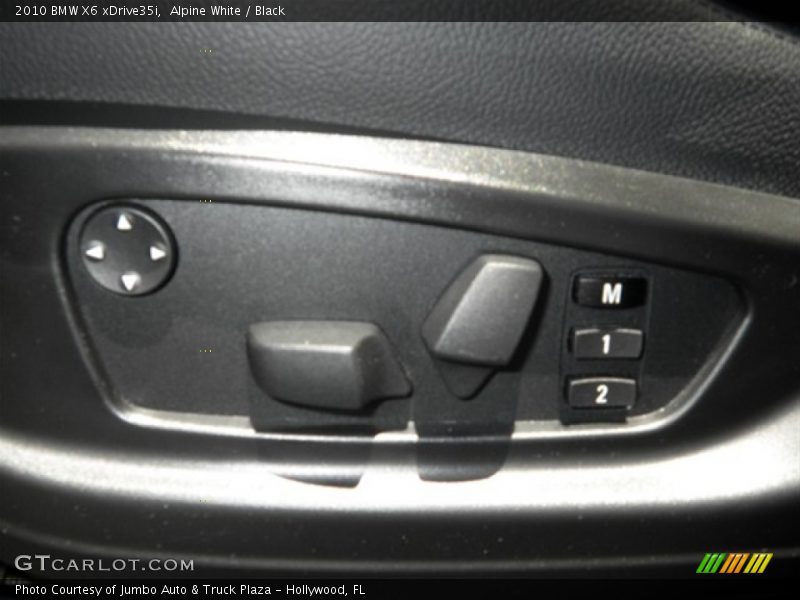 Alpine White / Black 2010 BMW X6 xDrive35i