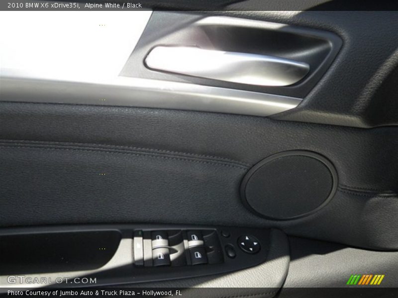 Alpine White / Black 2010 BMW X6 xDrive35i