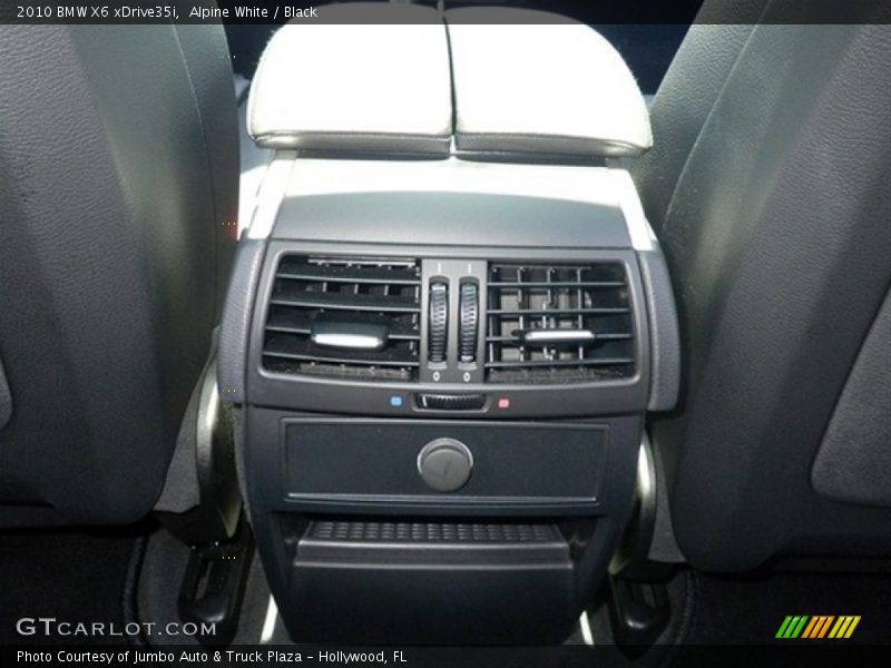Alpine White / Black 2010 BMW X6 xDrive35i