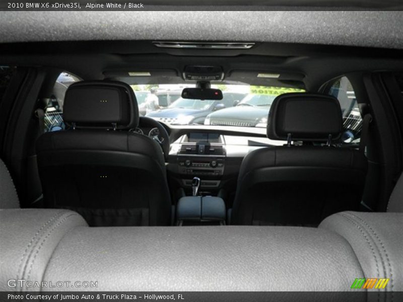 Alpine White / Black 2010 BMW X6 xDrive35i