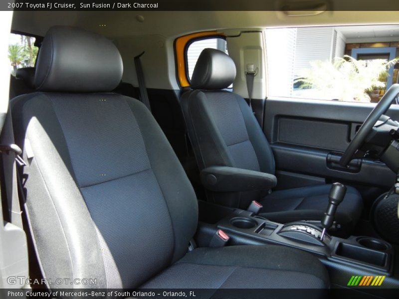 Sun Fusion / Dark Charcoal 2007 Toyota FJ Cruiser