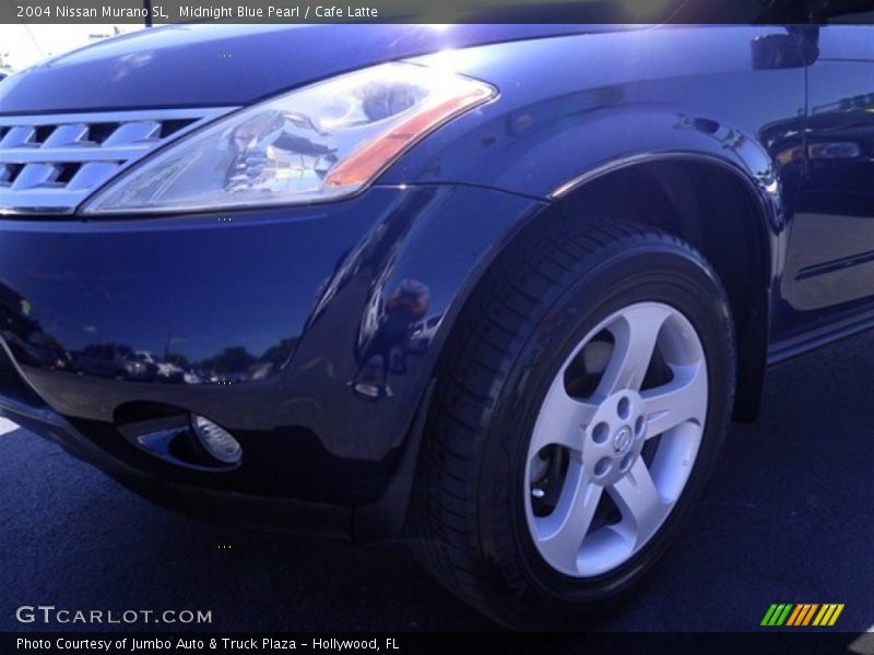 Midnight Blue Pearl / Cafe Latte 2004 Nissan Murano SL