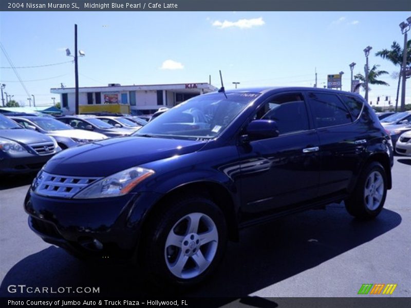 Midnight Blue Pearl / Cafe Latte 2004 Nissan Murano SL