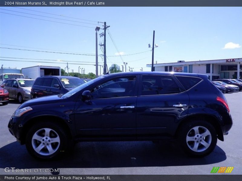 Midnight Blue Pearl / Cafe Latte 2004 Nissan Murano SL