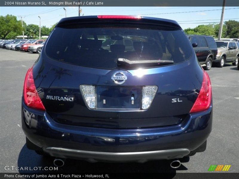 Midnight Blue Pearl / Cafe Latte 2004 Nissan Murano SL