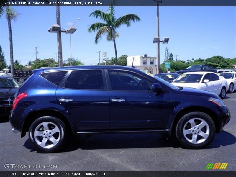 Midnight Blue Pearl / Cafe Latte 2004 Nissan Murano SL