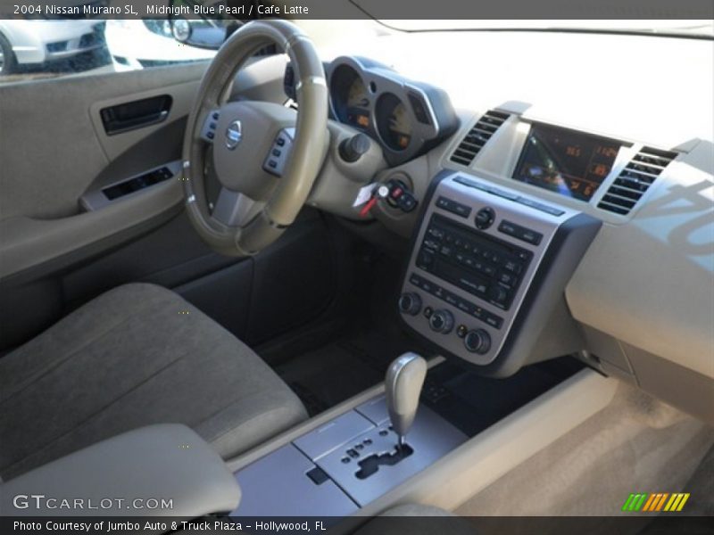Midnight Blue Pearl / Cafe Latte 2004 Nissan Murano SL