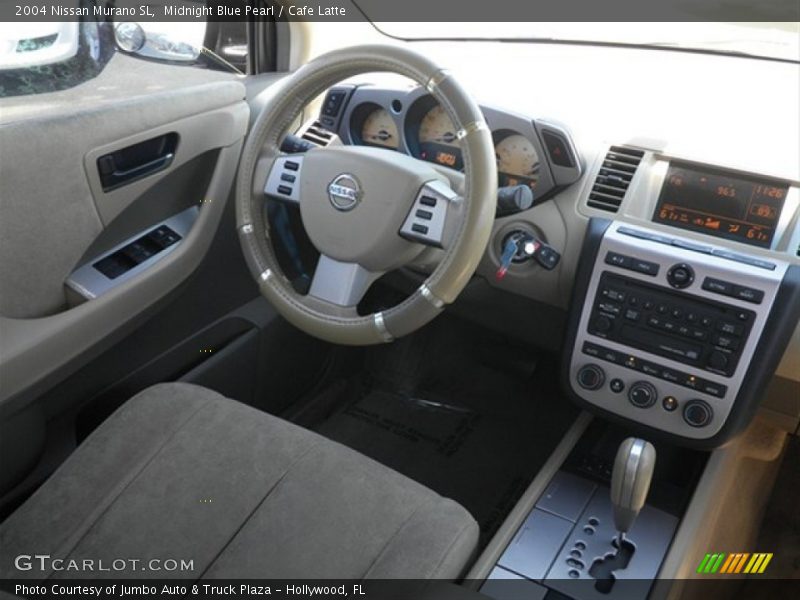 Midnight Blue Pearl / Cafe Latte 2004 Nissan Murano SL