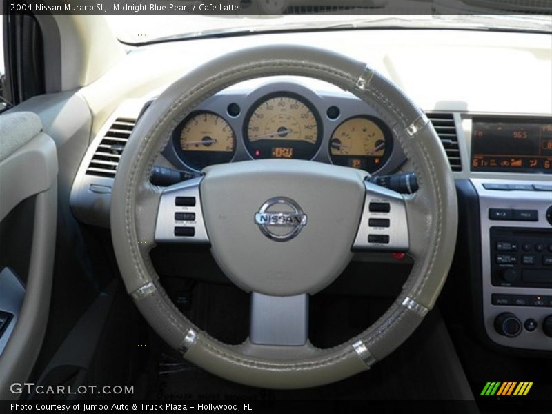 Midnight Blue Pearl / Cafe Latte 2004 Nissan Murano SL