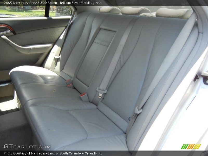 Brilliant Silver Metallic / Ash 2005 Mercedes-Benz S 500 Sedan