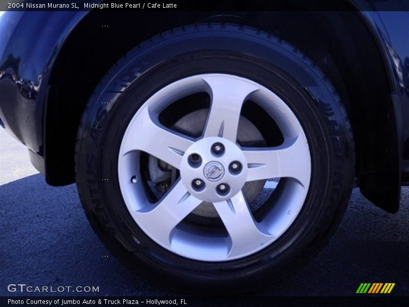 Midnight Blue Pearl / Cafe Latte 2004 Nissan Murano SL